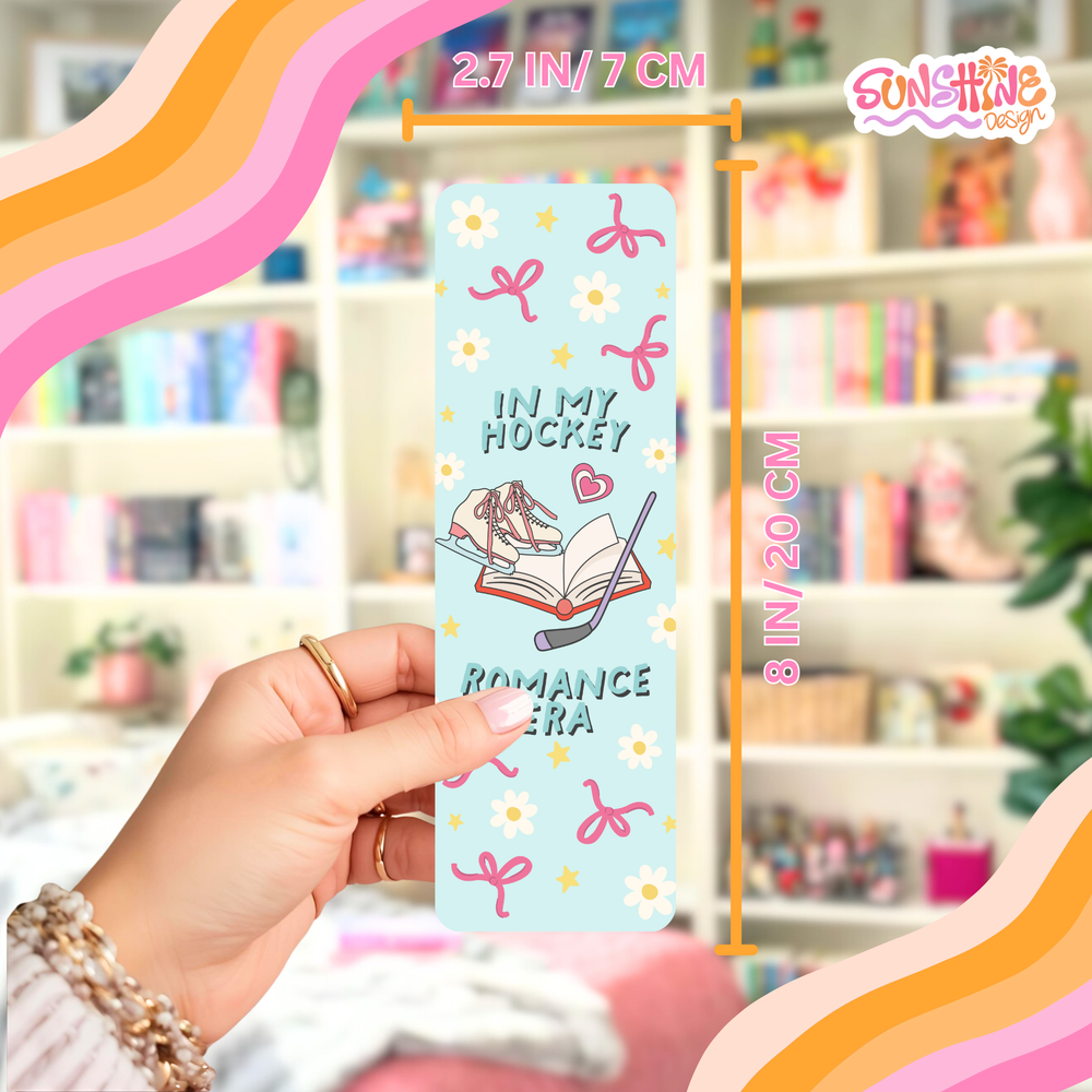 Hockey Romance Bookmark