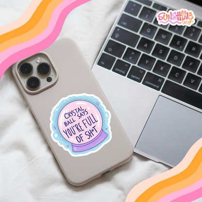 Autocolante "Bola Diz"