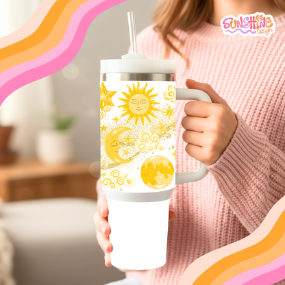 Copo mágico Sol e Lua