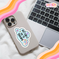 Load image into Gallery viewer, Girls Go to Therapy Sticker
