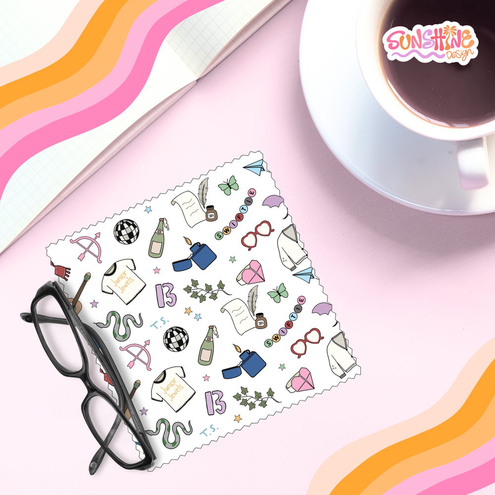 Swiftie Glasses Cloth