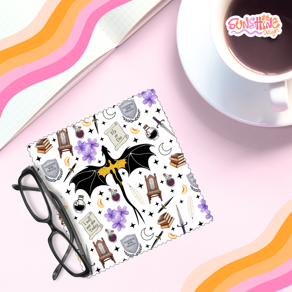 Fourth Wing Glasses Cloth