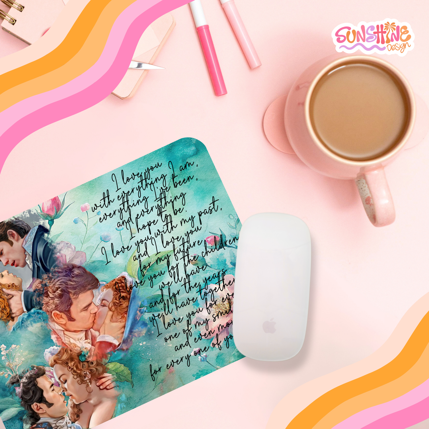 Tapete de rato Penelope &amp; Colin 