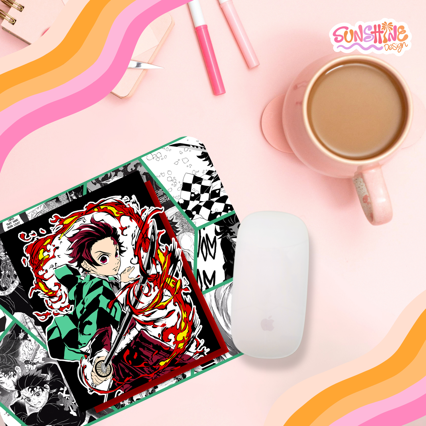 Mousepad do Tanjiro 