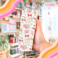Load image into Gallery viewer, Romantic Bookish Tumbler
