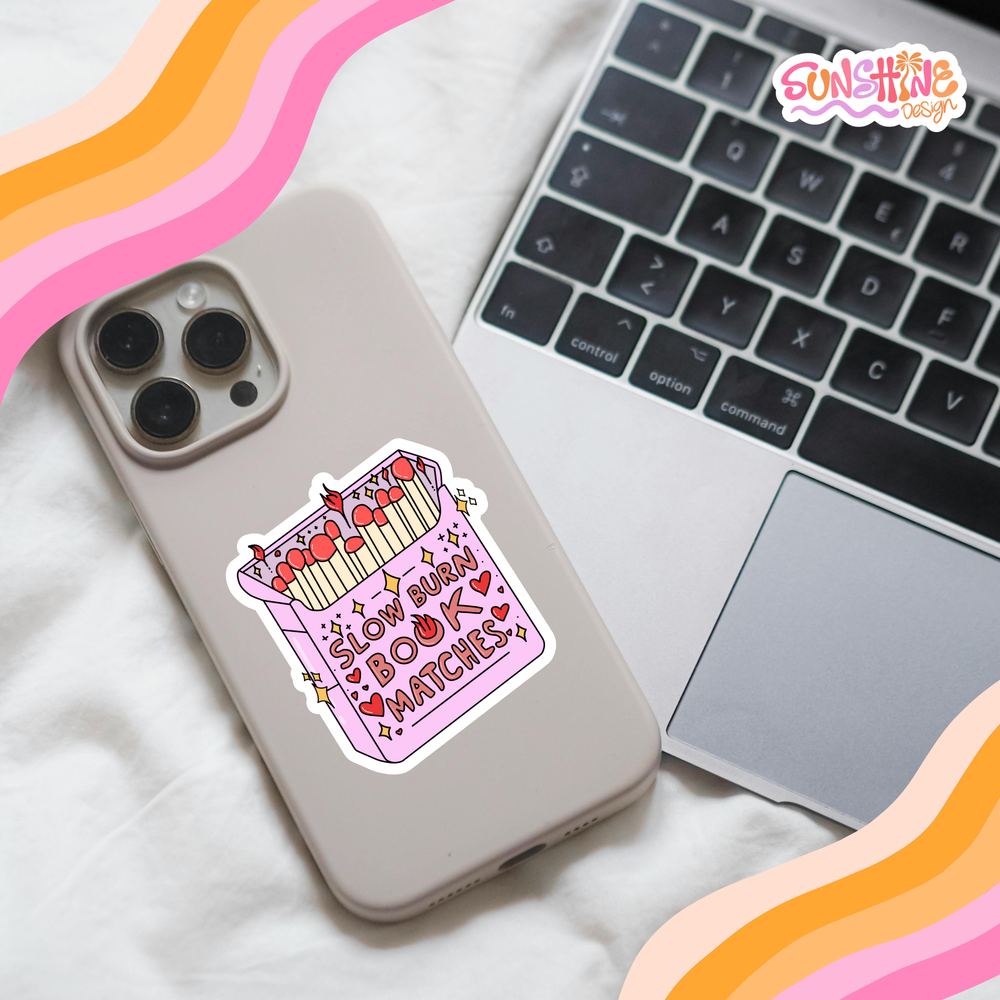 Book Matches Sticker