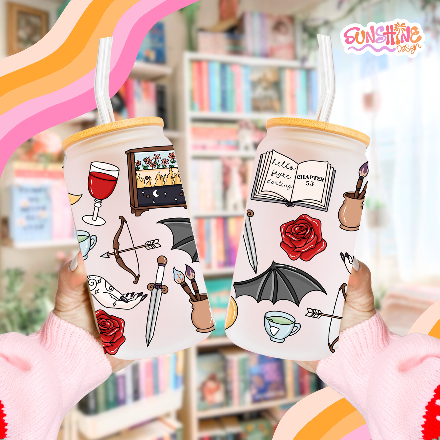 Taça de Vidro Encantada Acotar