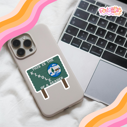 Autocolante Kindle para Leitor