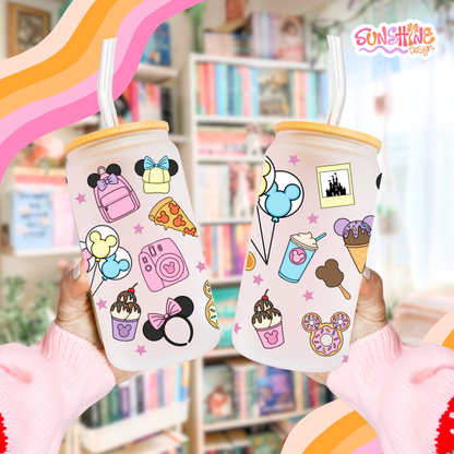 Copo de Vidro Mágico Fantasia