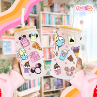 Load image into Gallery viewer, Magical Fantasy Glass Cup
