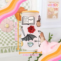 Load image into Gallery viewer, Acotar Enchant Glass Cup
