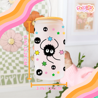 Load image into Gallery viewer, Soot Sprites Glass Cup
