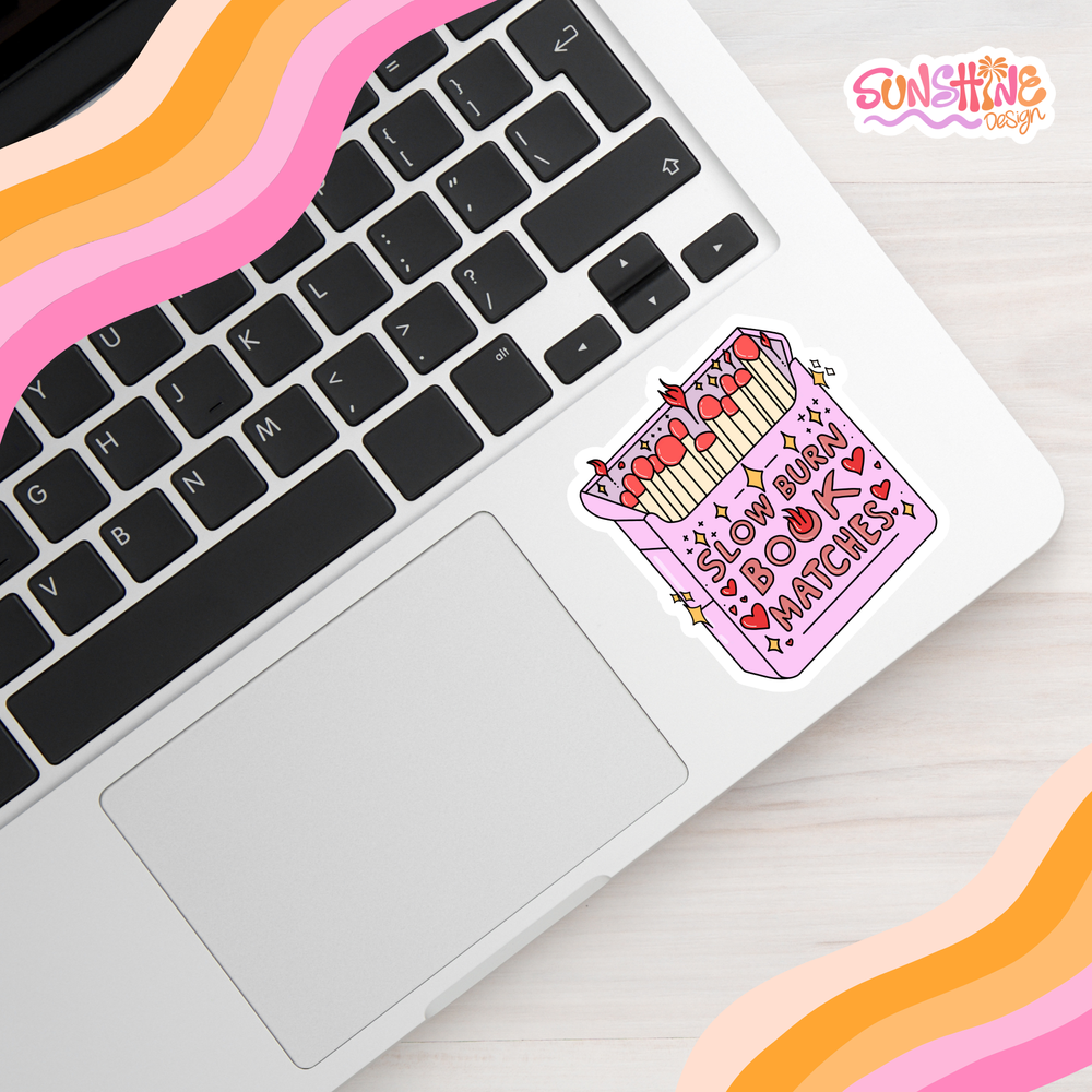 Book Matches Sticker
