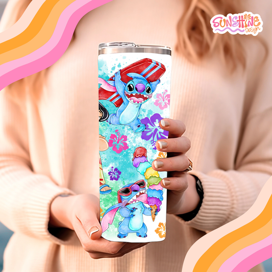 Aloha Stitch Tumbler
