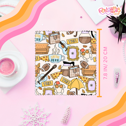 Friends Glasses Cloth