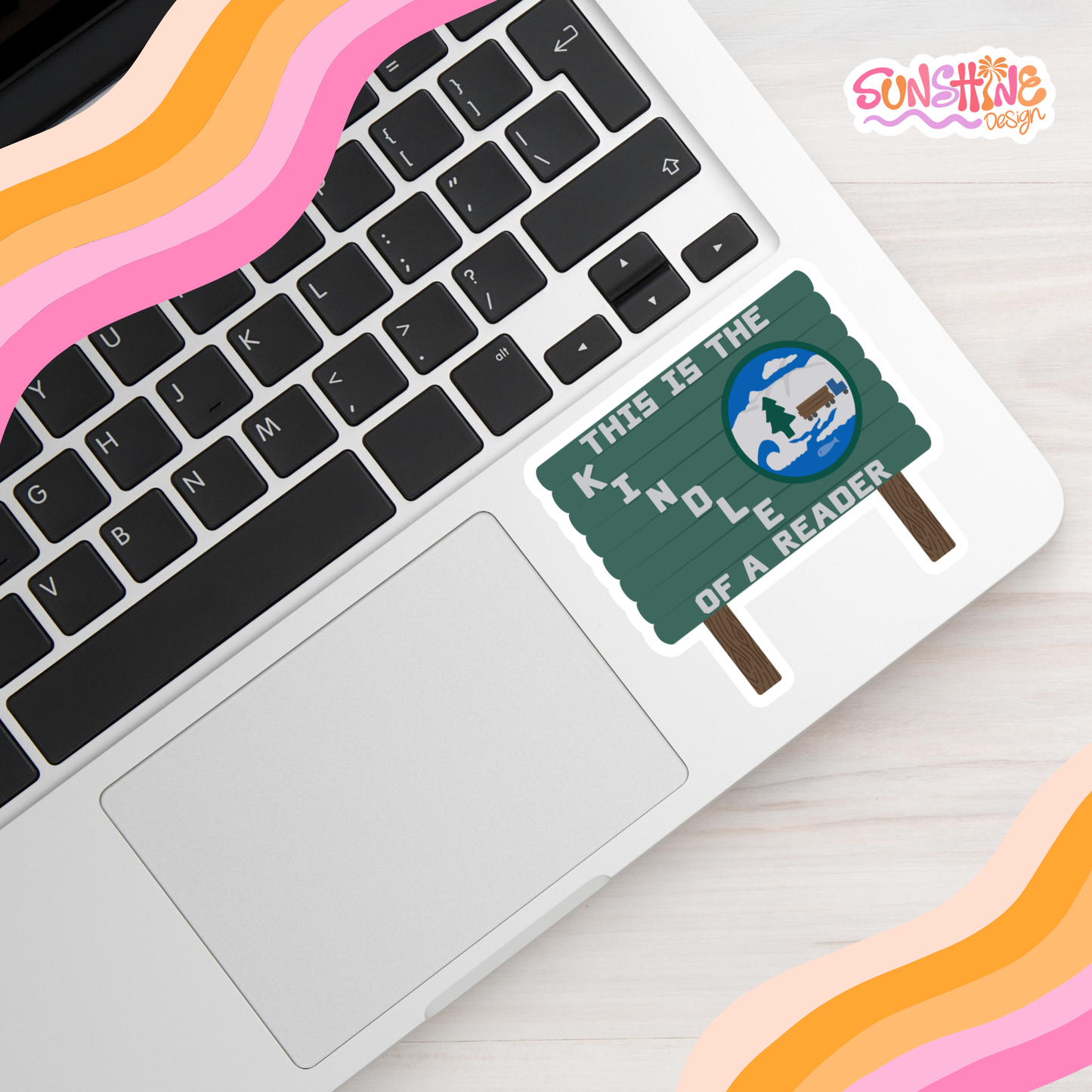 Autocolante Kindle para Leitor