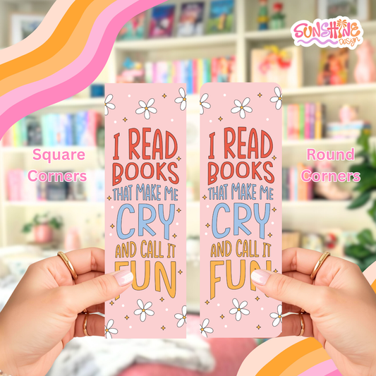 Marcador "Eu Leio e Choro"