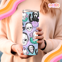 Load image into Gallery viewer, Horror Movies Tumbler
