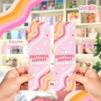 Load image into Gallery viewer, Emotional Support Bookmark
