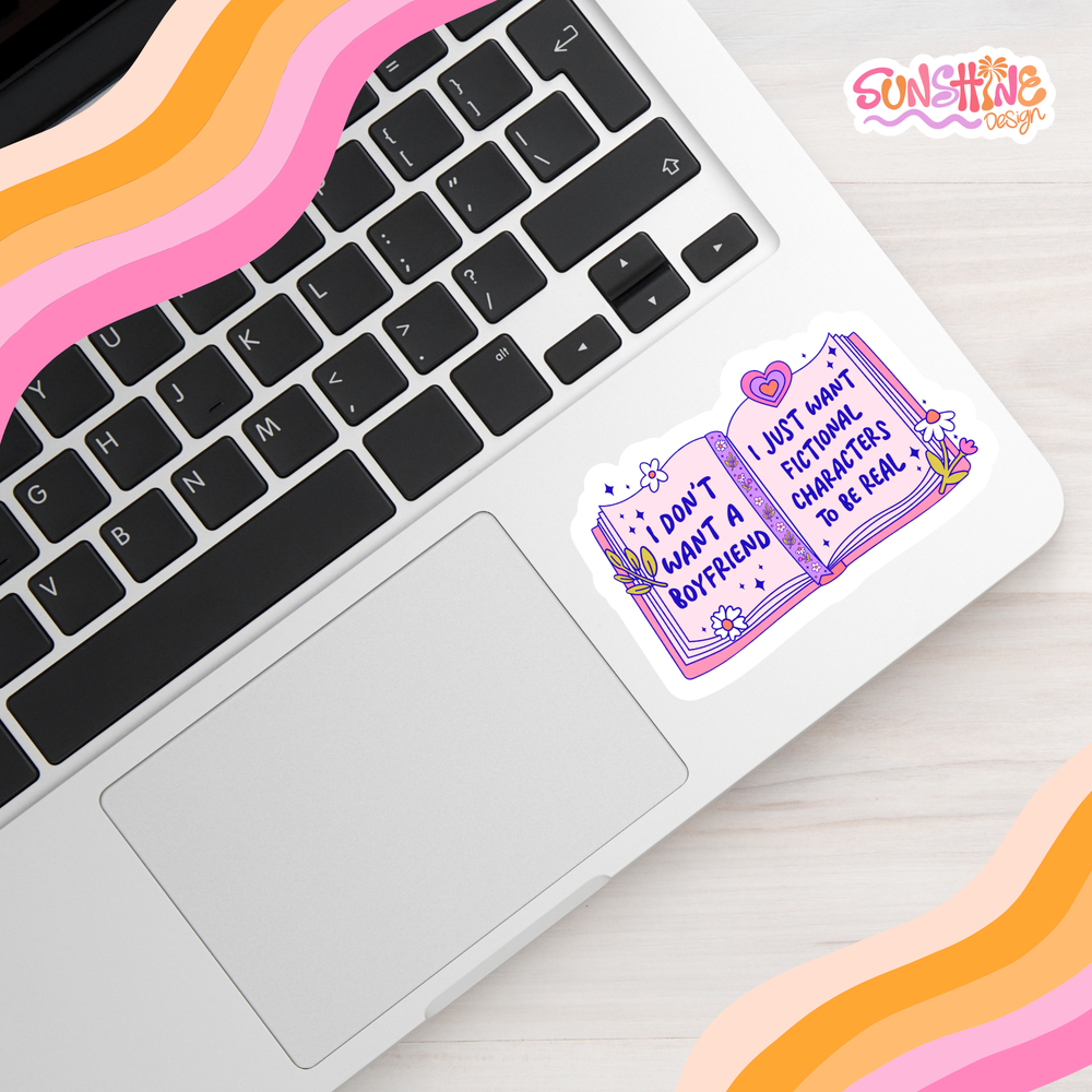 Fictional Boyfriend Sticker