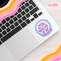 Load image into Gallery viewer, Ball Says Sticker
