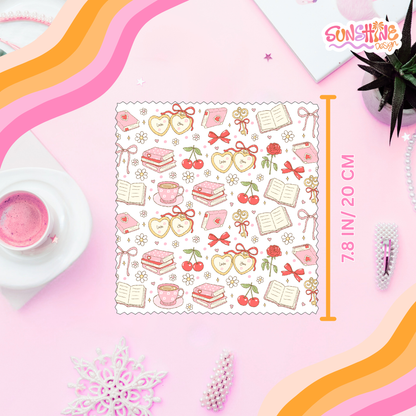 Pano para óculos Coquette