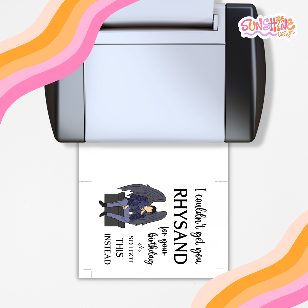Rhysand Birthday Card