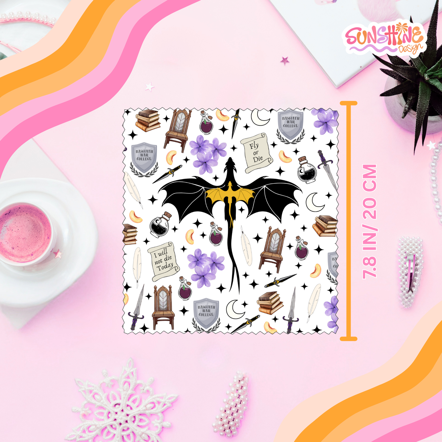 Pano para óculos da quarta asa