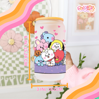 Load image into Gallery viewer, BTS Glass Cup
