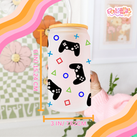 Load image into Gallery viewer, Gamer Glass Cup
