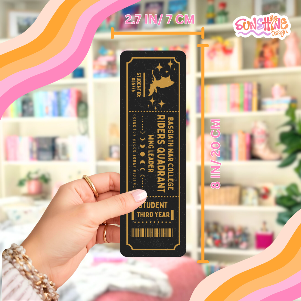 Basgiath College Bookmark