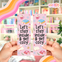 Load image into Gallery viewer, Let's Get Cozy Bookmark
