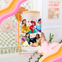 Load image into Gallery viewer, Princess Glass Cup
