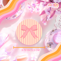 Load image into Gallery viewer, Pink Bow Coaster
