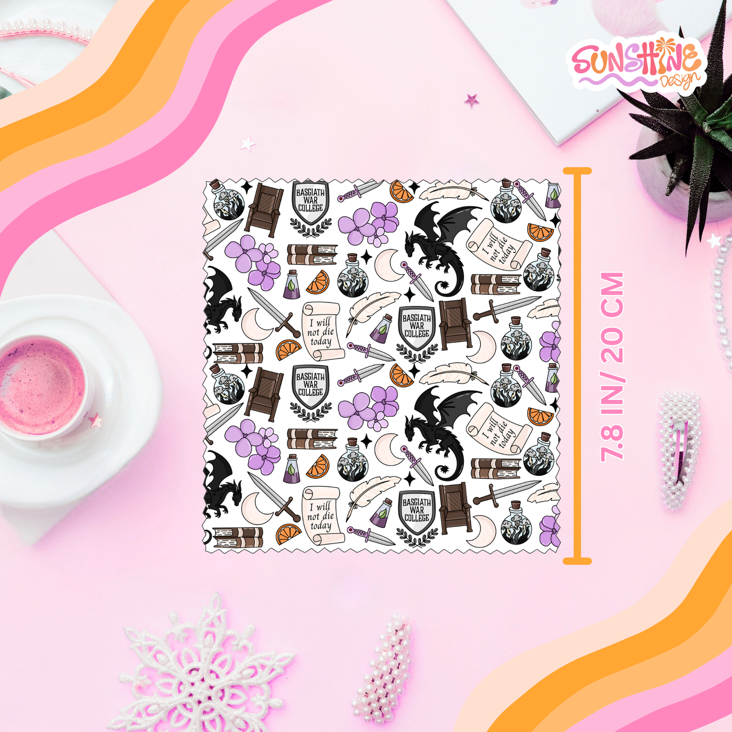 Pano para óculos do Colégio de Guerra