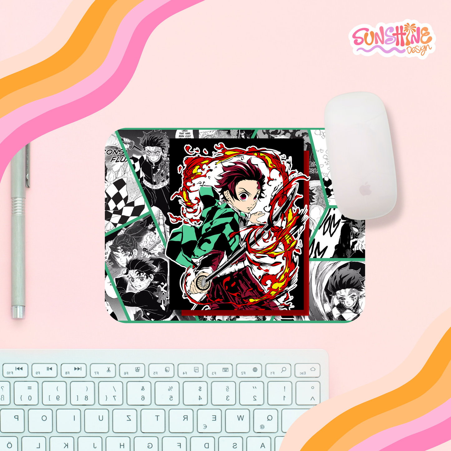 Mousepad do Tanjiro 