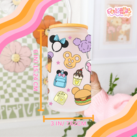 Load image into Gallery viewer, Magical Fantasy Glass Cup
