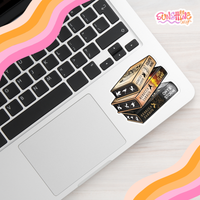 Load image into Gallery viewer, Fourth Wing Books Sticker

