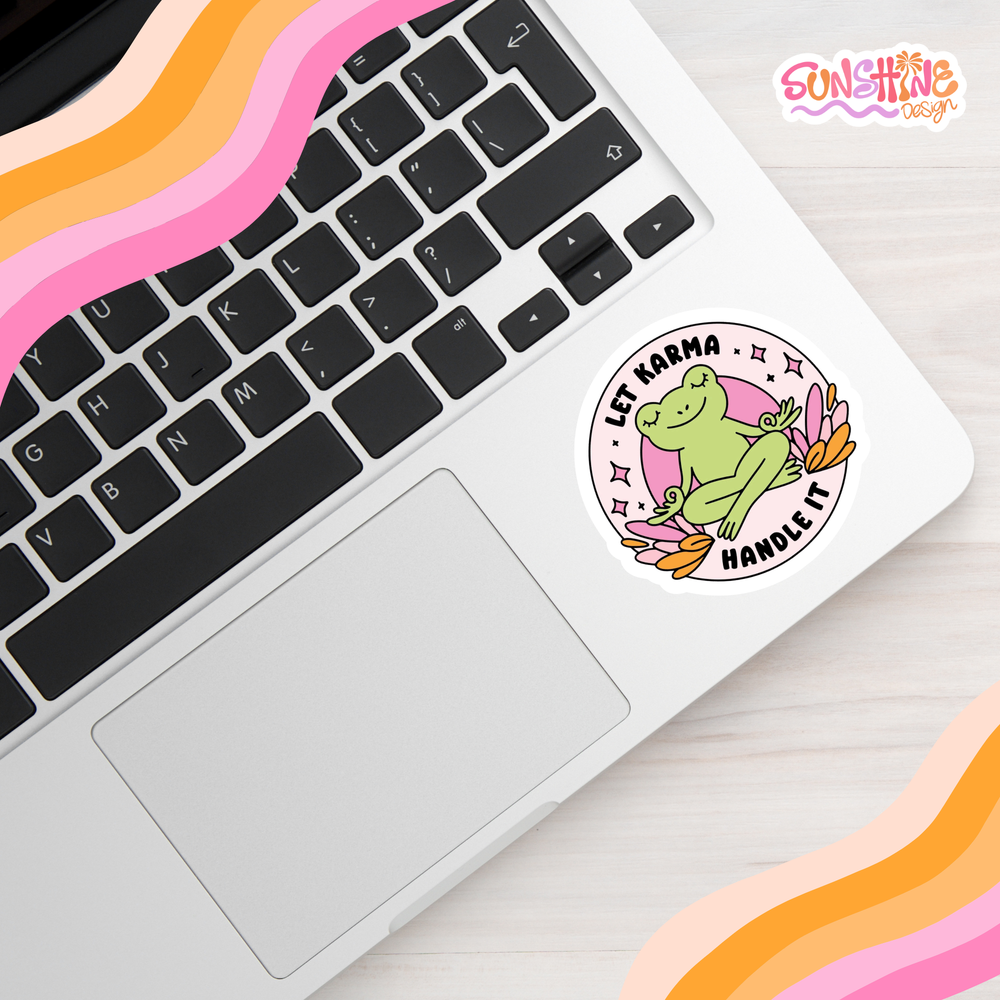 Let Karma Sticker