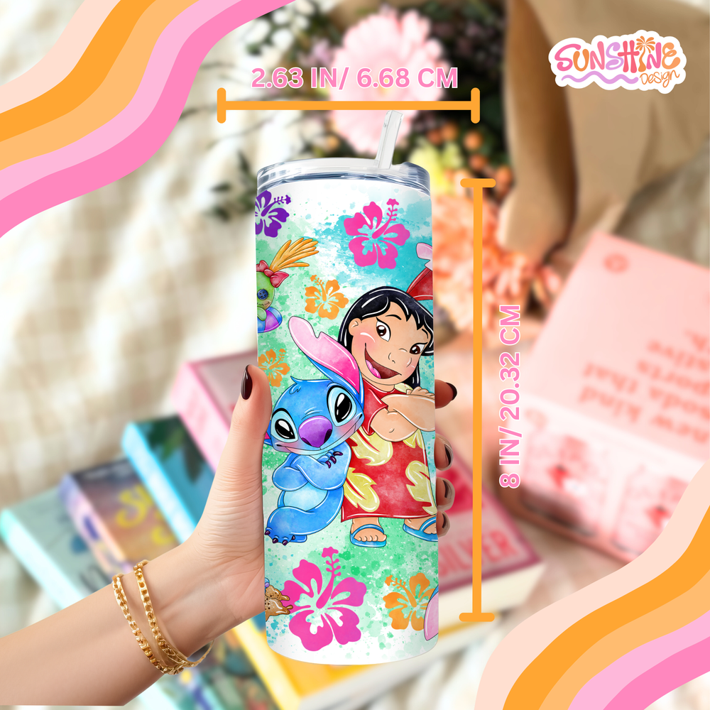 Aloha Stitch Tumbler